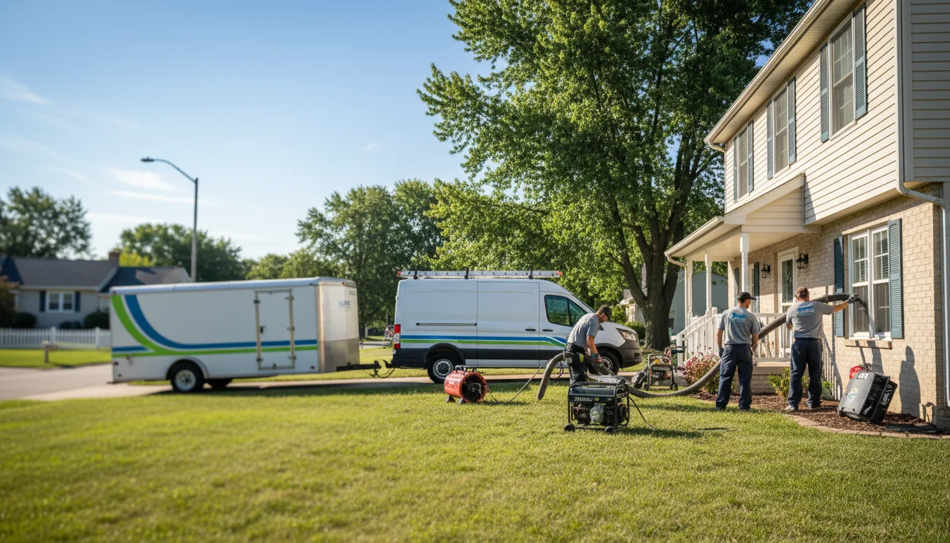Flooded Basement Restoration And Cleanup With Repair in Hartman, CO near me